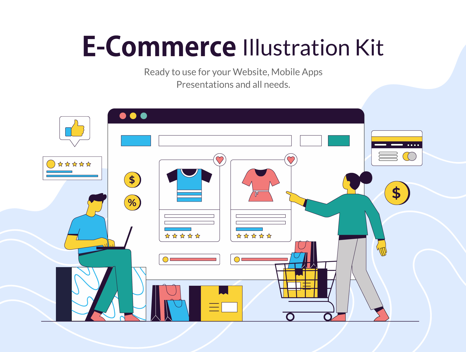 Конструктор для маркетплейса. E–Commerce рисунок. E Commerce illustration. E Commerce ilustartion. Svg e-Commerce иллюстрации.