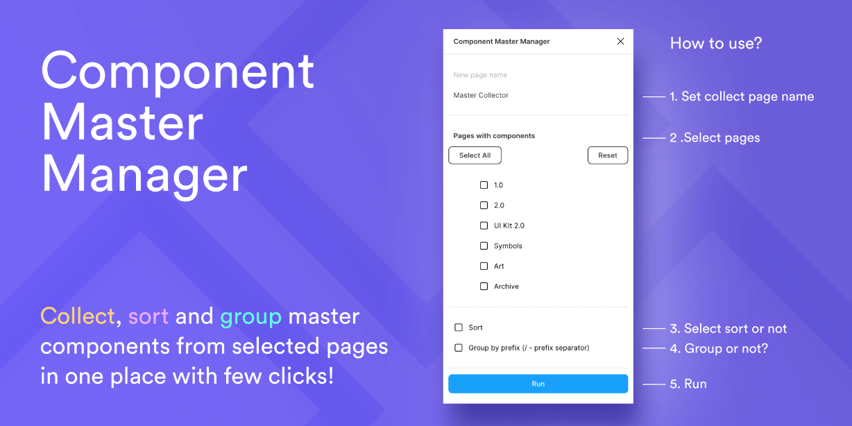 Component Master Manager Figma Plugin Download Fimga Resource
