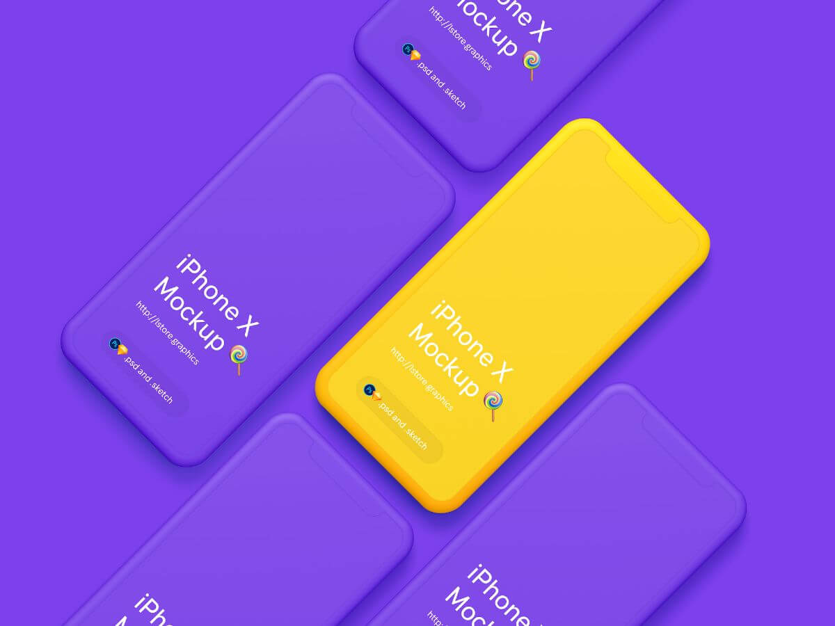 iphone-x-simple-minimal-mockup-free-sketch-resource-download-fimga-resource