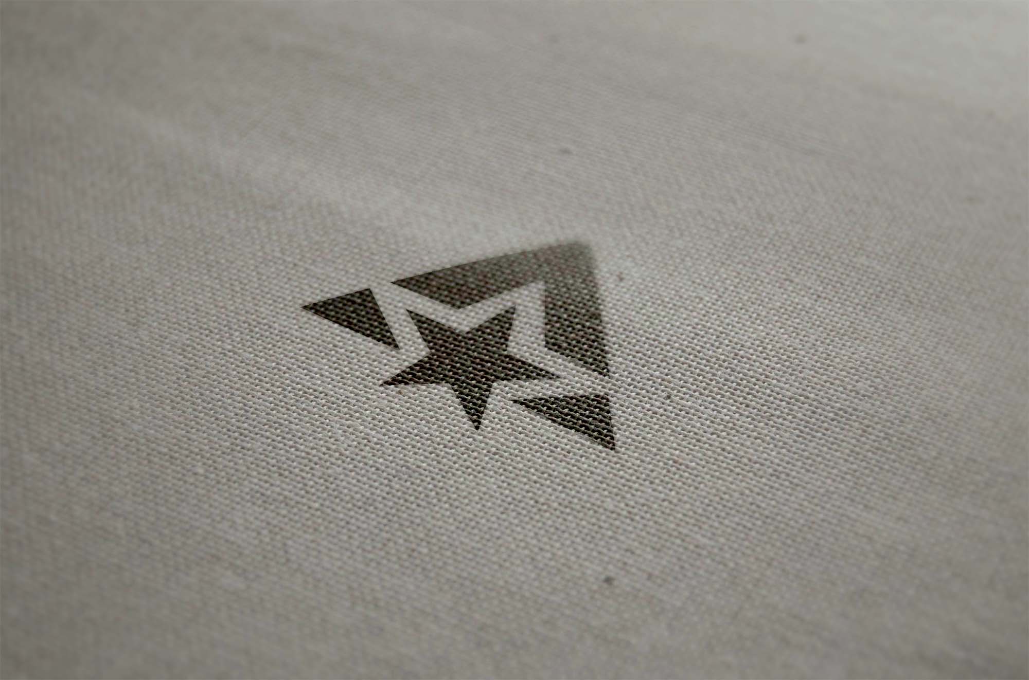 Free Linen Logo Mockup (PSD) - Download Fimga Resource